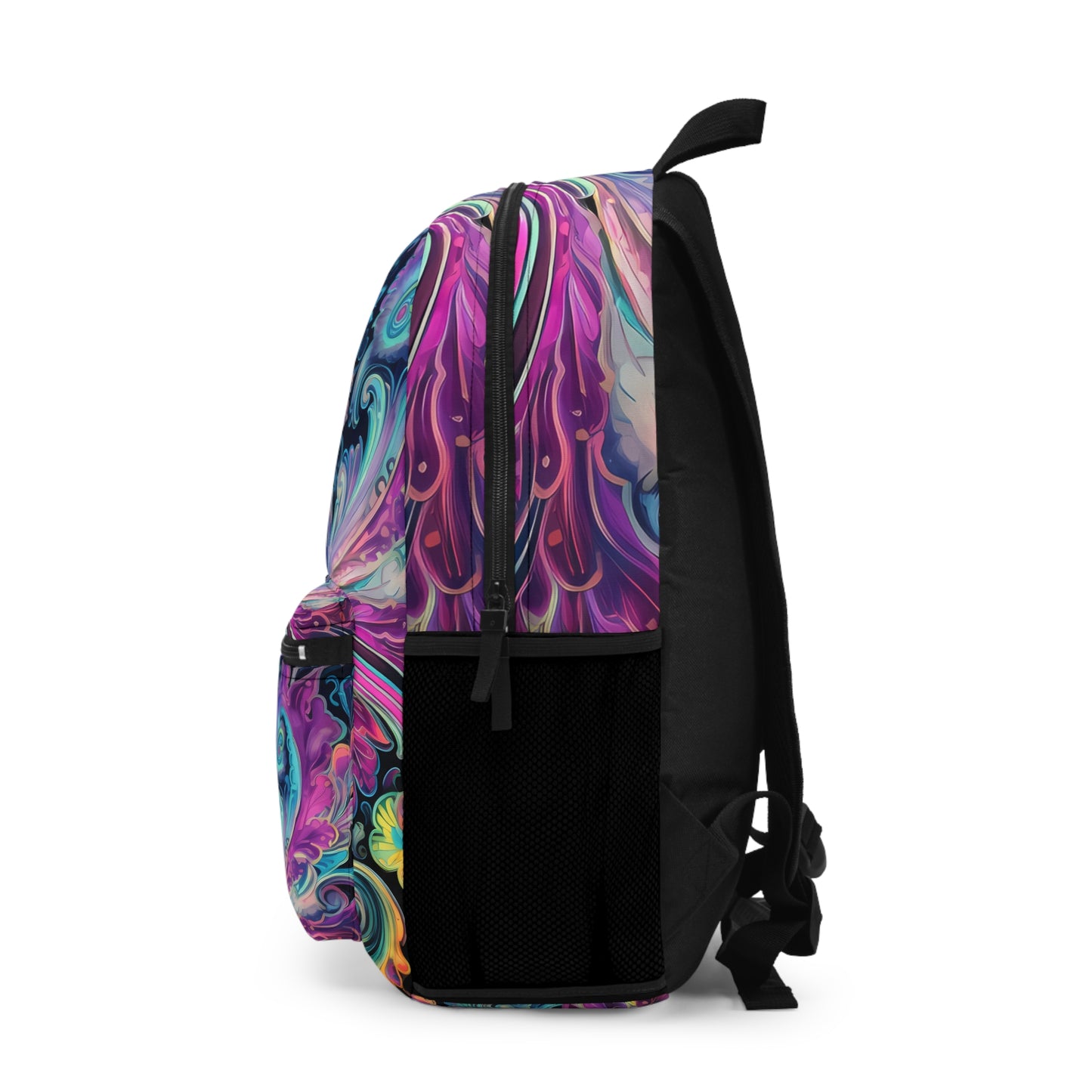 Shoulder bag Backpack for trippy art lovers Ai graphic inspired imagery Ai graphics back pack Back to school vibe Unisex make up Backpack