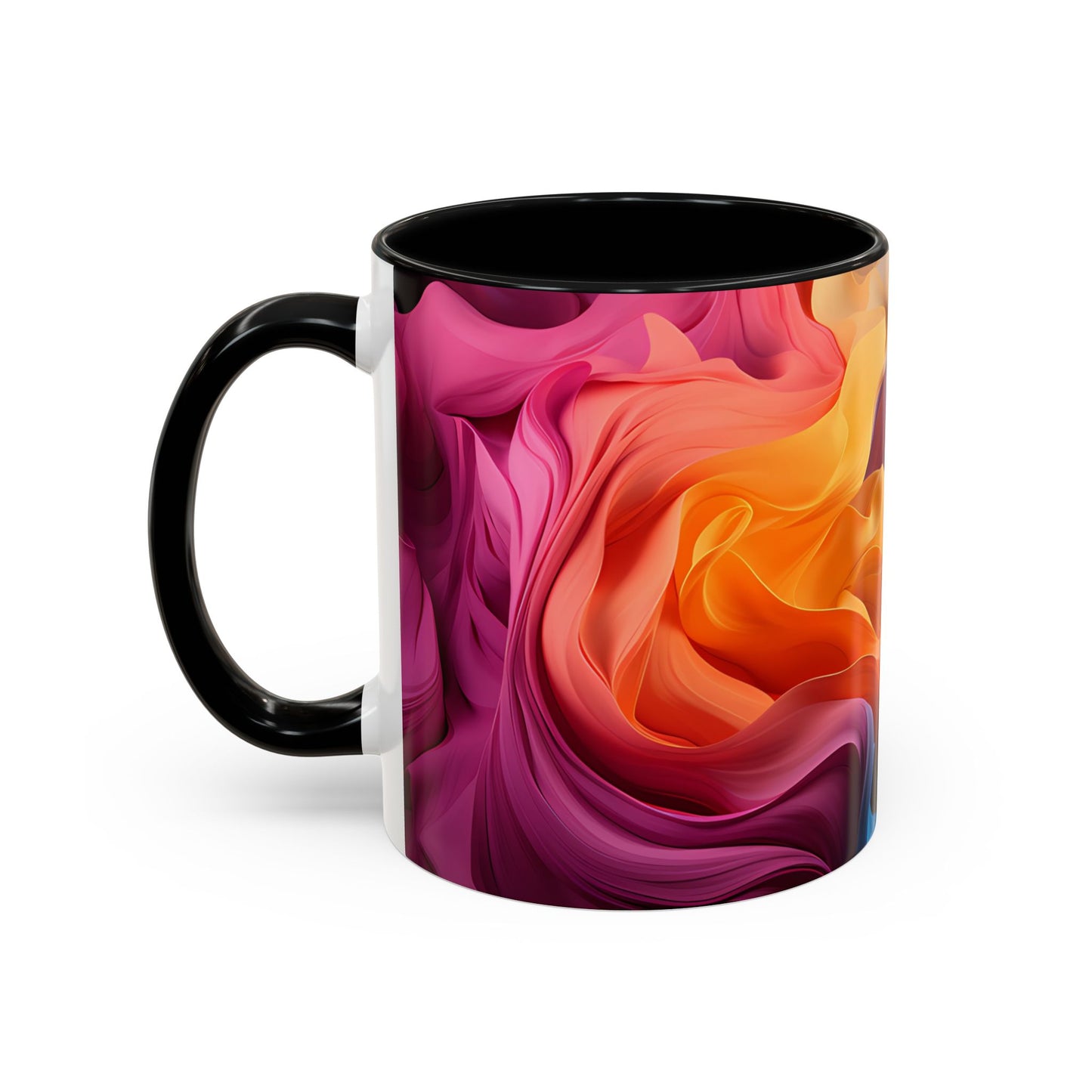 Ceramic coffee mug Ai image printed Hot beverage casual soup cup keeps the pride of Caffine alive with a morning cup of coffee Ai style 11oz