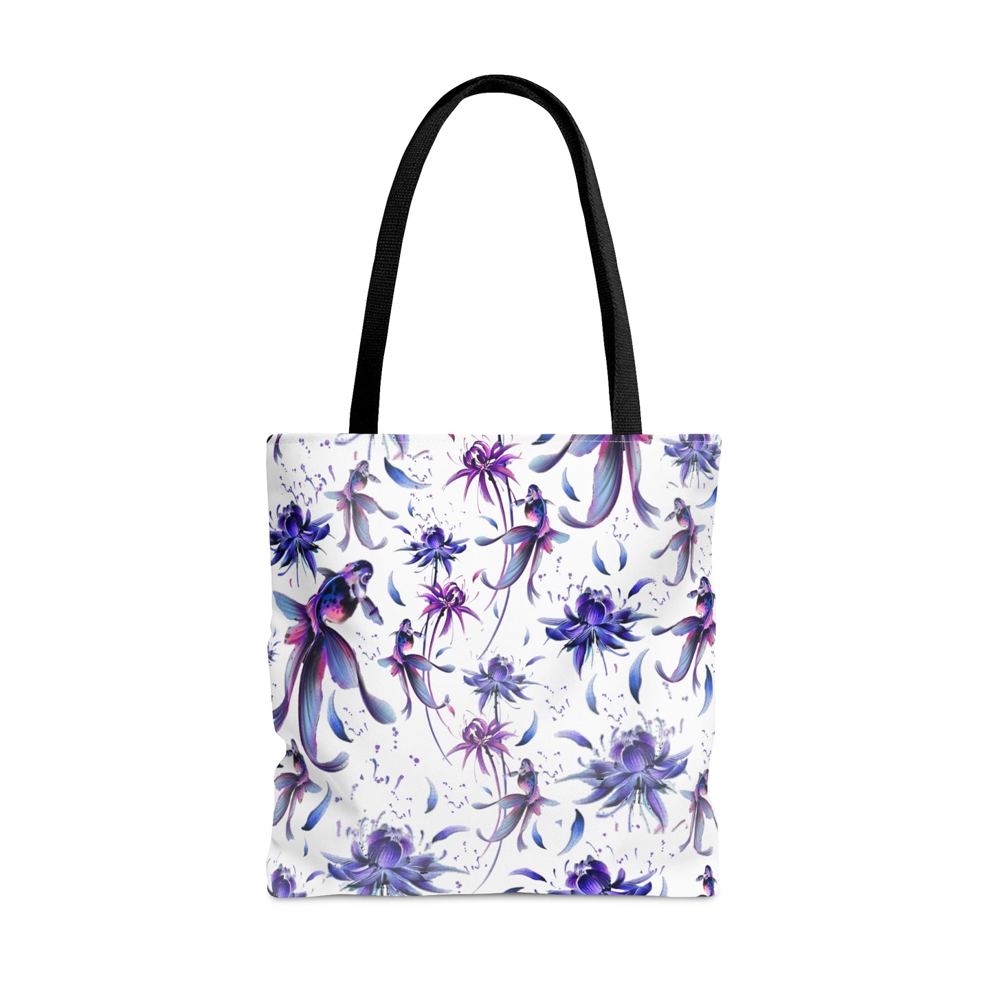 Tote Bag gift features a beautiful flower image on both sides perfect for nature lovers and those who appreciate the beauty of flowers