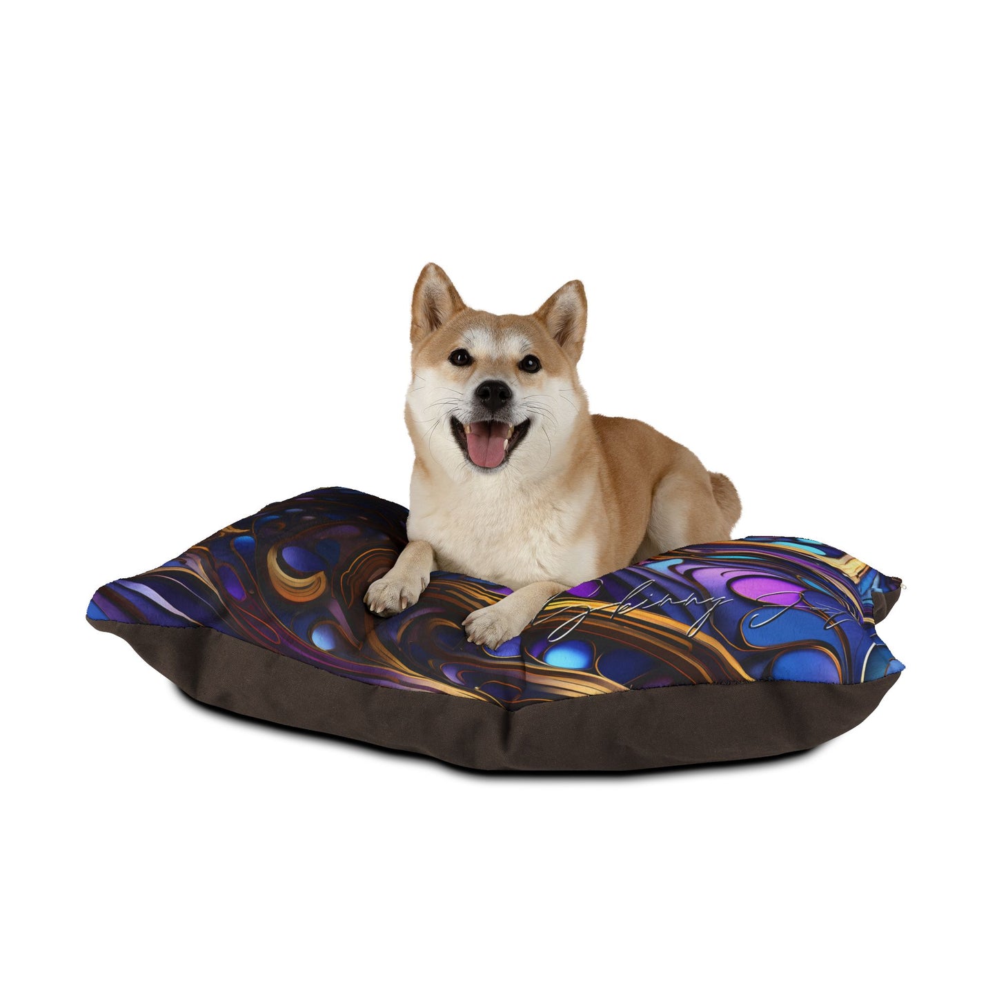 Pet bed Where Comfort Meets AI, Unveiling Our Signature AI Graphics Print Pet Bed gift