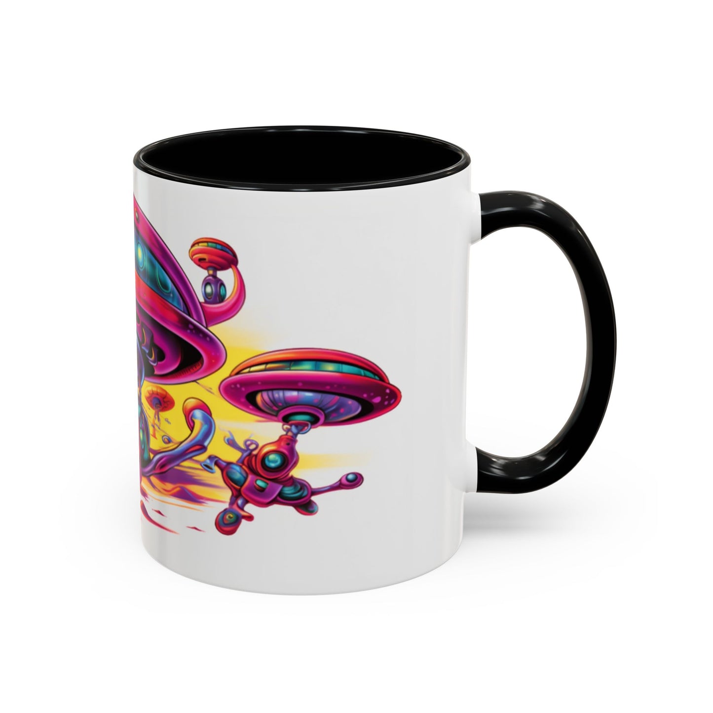 Ceramic coffee mug Ai image printed Hot beverage casual soup cup keeps the pride of Caffine alive with a morning cup of coffee Ai style 11oz