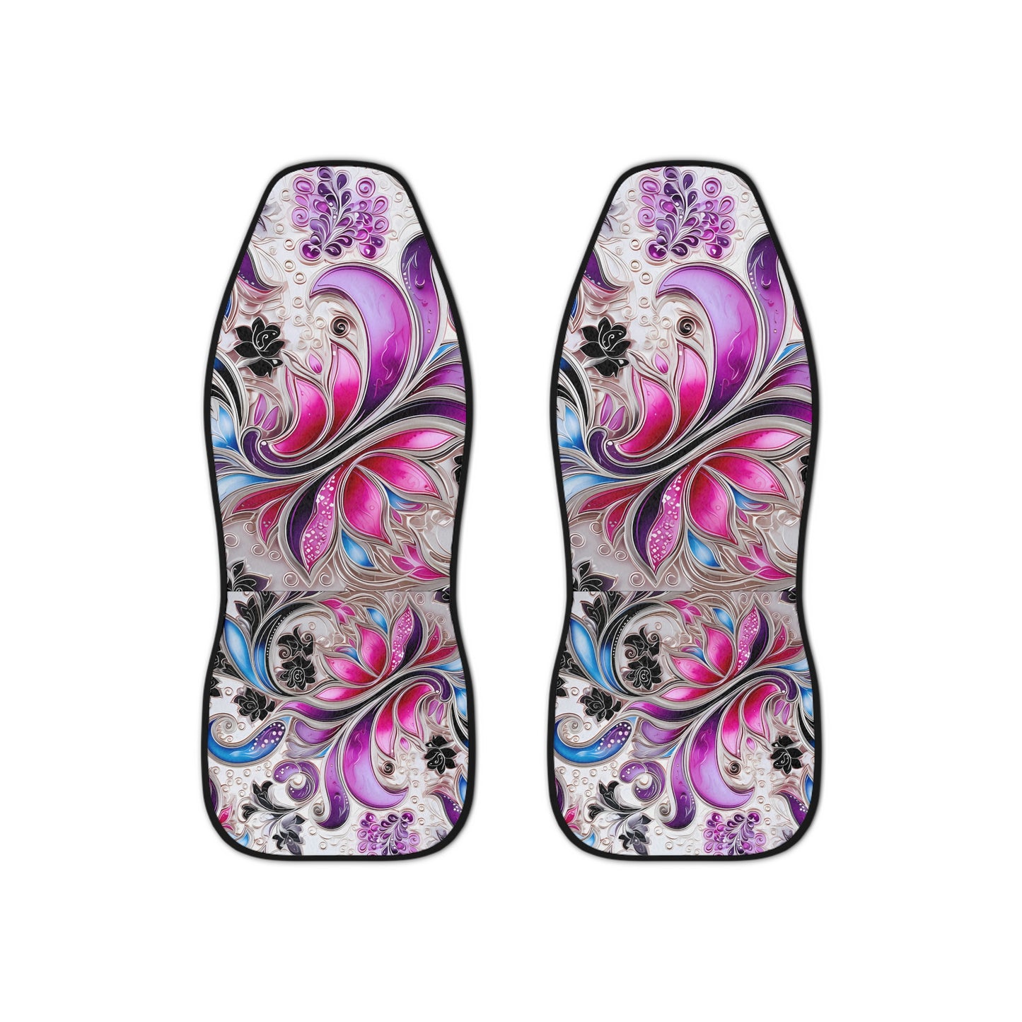 Car Seat Covers with a regal paisley twist Protect your seats with a stylish design made with Ai graphics