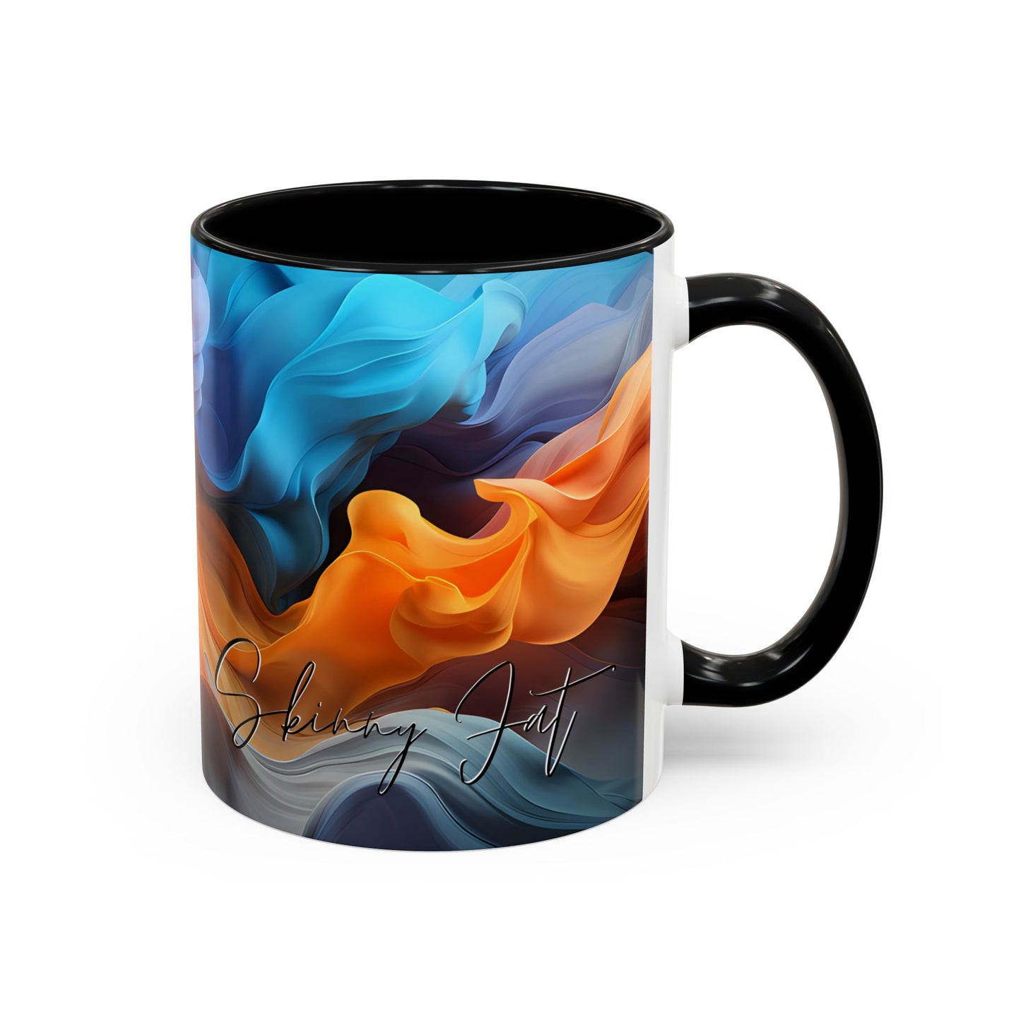 Ceramic coffee mug Ai image printed Hot beverage casual soup cup keeps the pride of Caffine alive with a morning cup of coffee Ai style 11oz