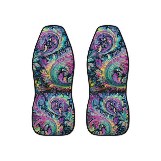 Car Seat Covers with a regal paisley twist Protect your seats with a stylish design made with Ai graphics