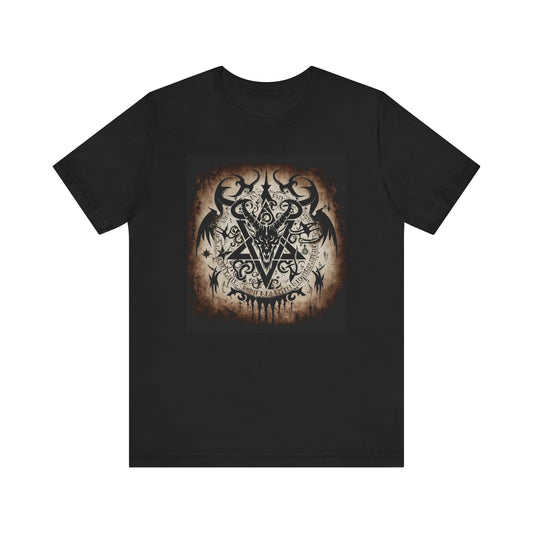 Gothic Pentagram Unisex Tee