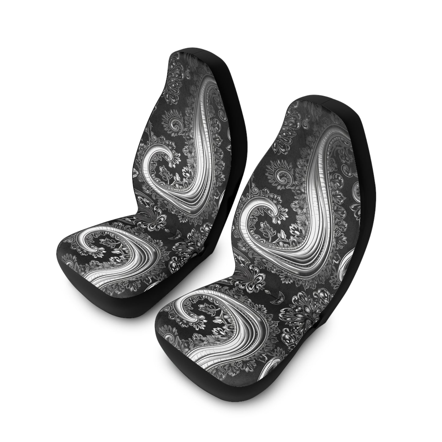 Car Seat Covers with a regal paisley twist Protect your seats with a stylish design made with Ai graphics