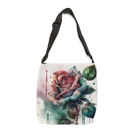 Tote bag for the flower artist lover oil painting inspired Water colour inspired design abstract art tote bag painting tote creative fashion