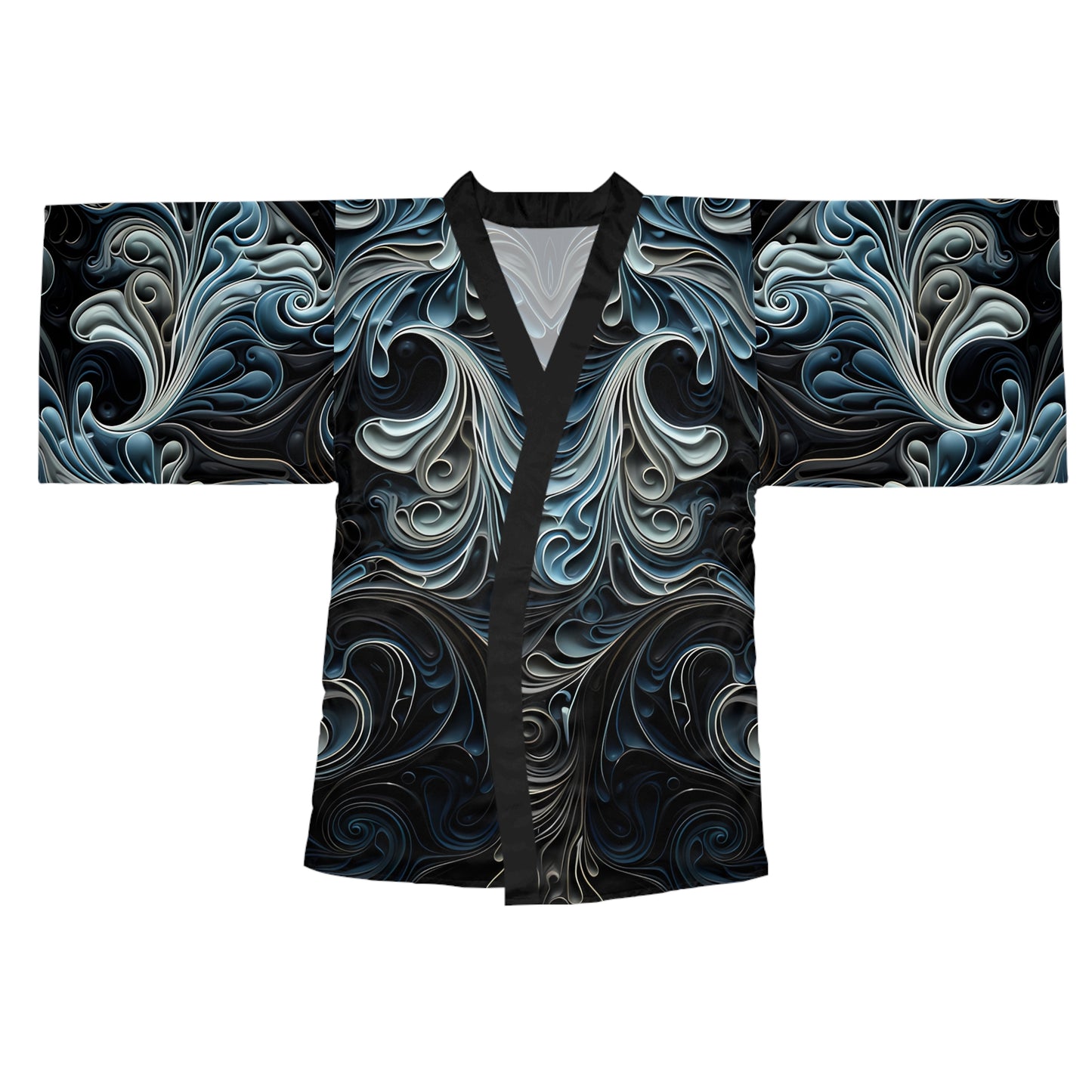 Womens kimono comfortable breathable paisley design leisure wear Spring kimono love of a regal spring Feminine wear casual womens wear