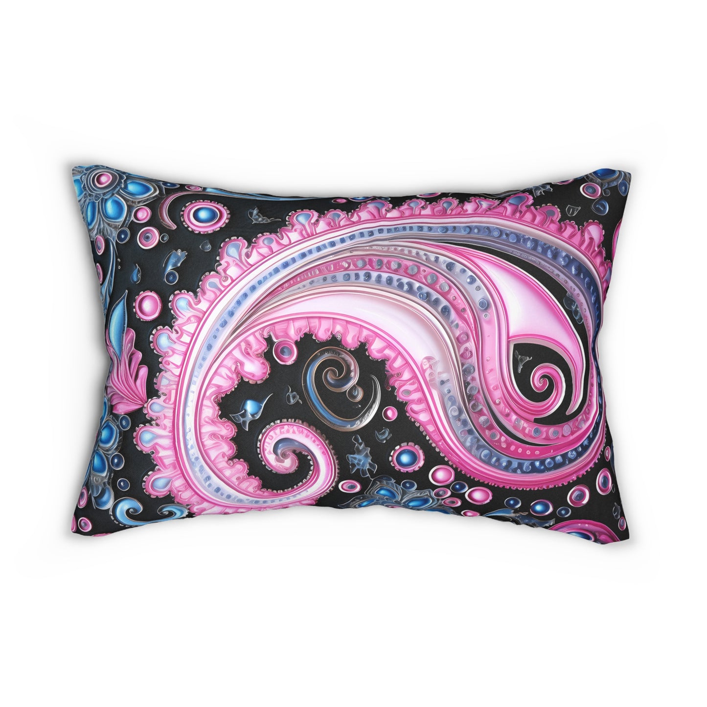 Spun Polyester Lumbar Pillow