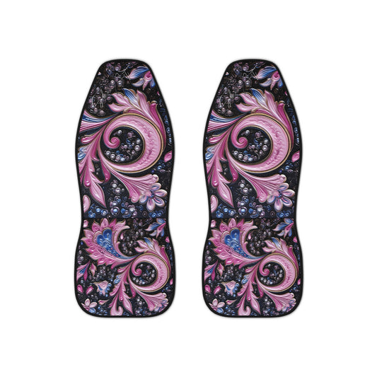 Car Seat Covers with a regal paisley twist Protect your seats with a stylish design made with Ai graphics