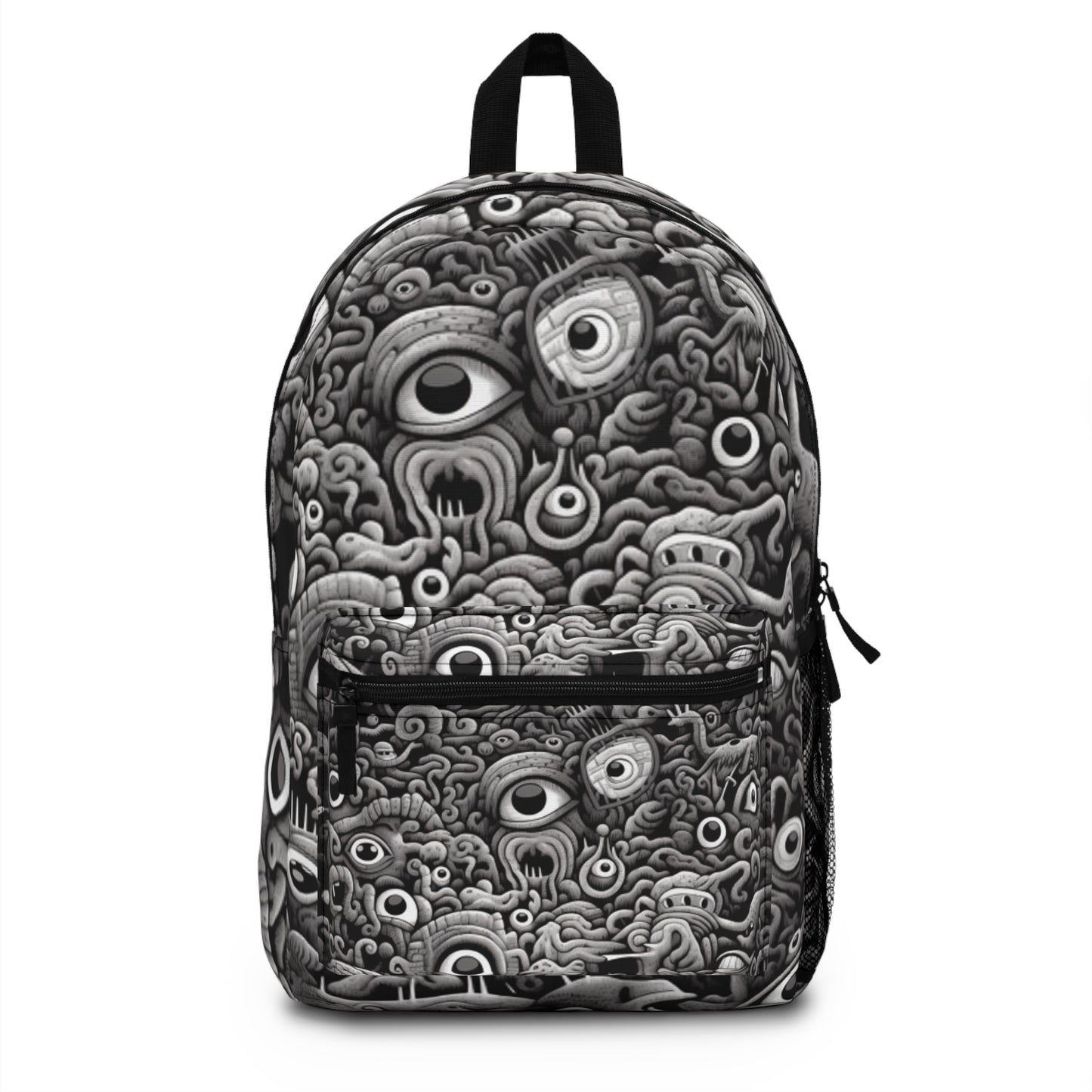 Shoulder bag Backpack for trippy art lovers Ai graphic inspired imagery Ai graphics back pack Back to school vibe Unisex make up Backpack