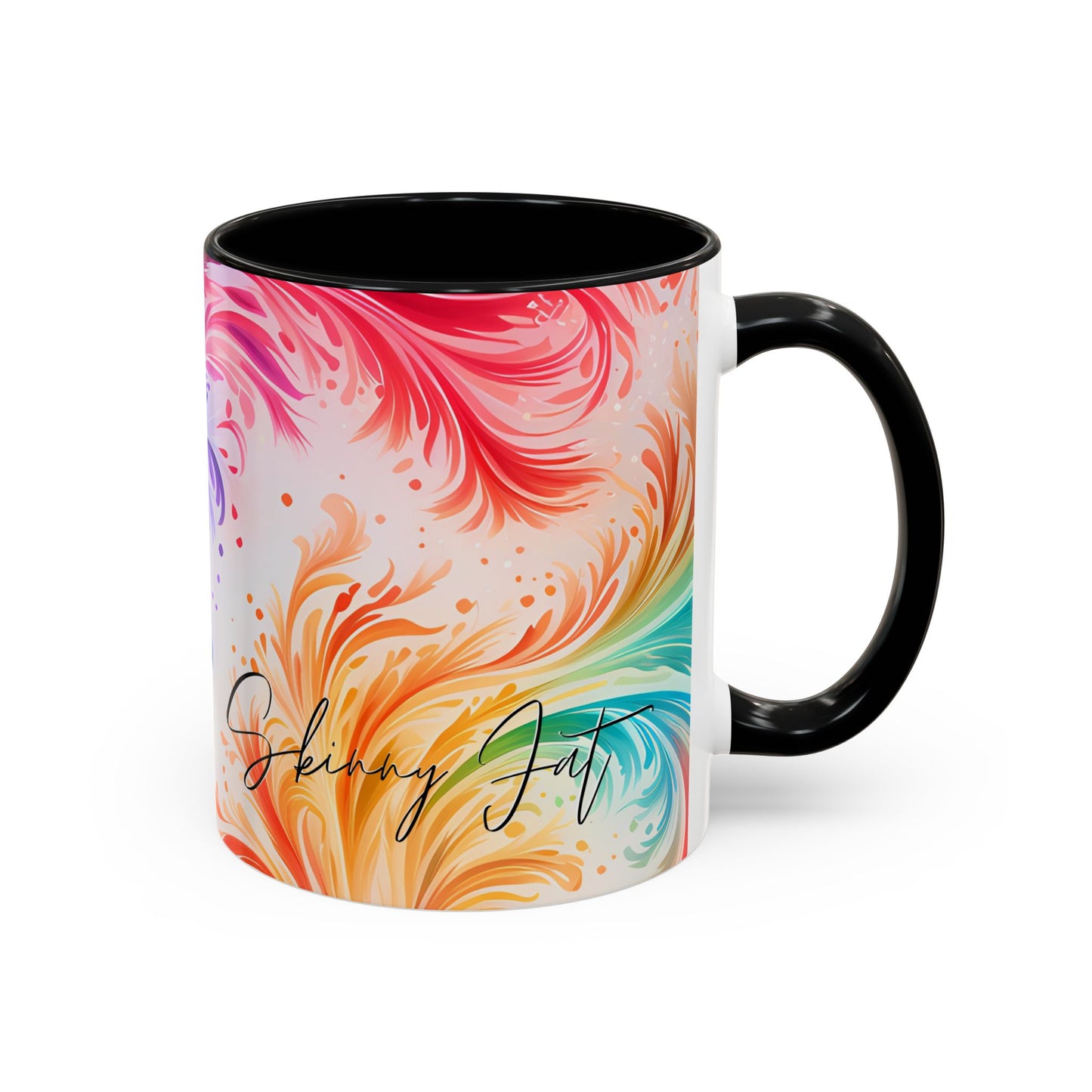 Ceramic coffee mug Ai image printed Hot beverage casual soup cup keeps the pride of Caffine alive with a morning cup of coffee Ai style 11oz