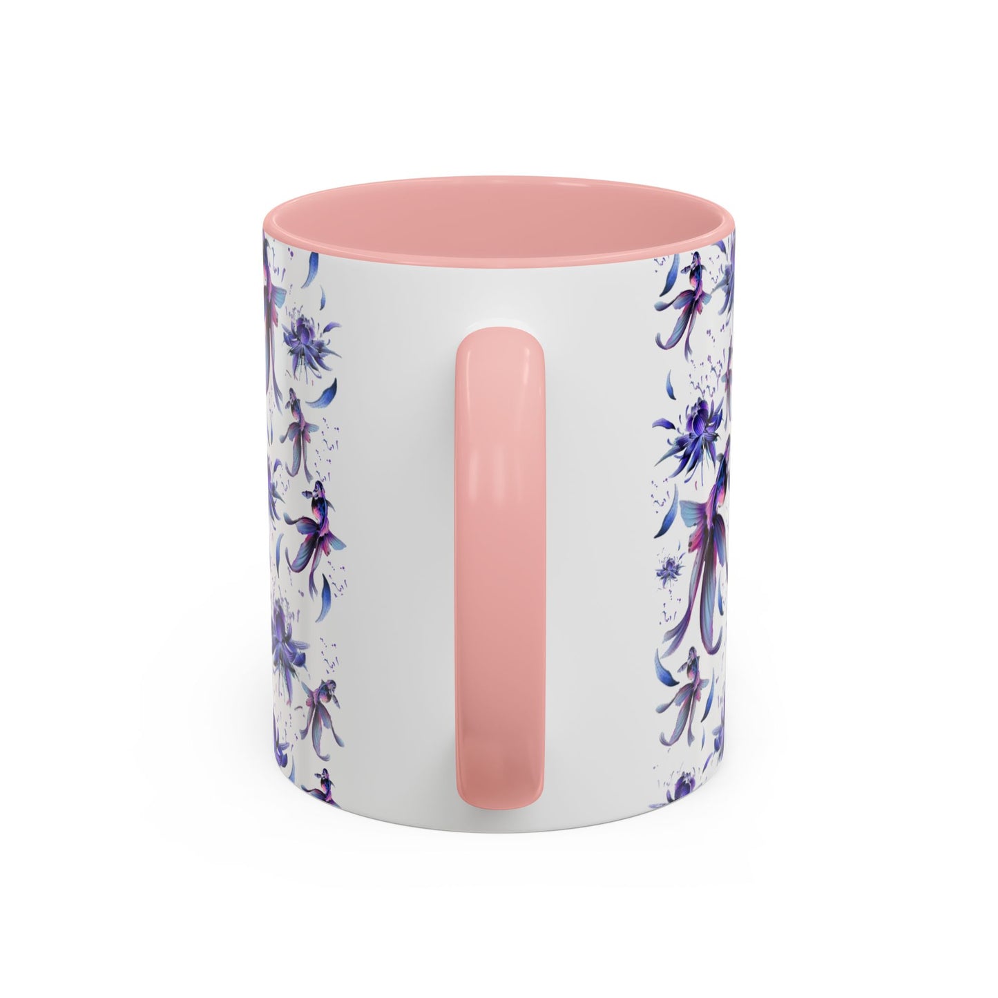 Flower print ceramic coffee mug Hot beverage casual soup mug keep the street life alive with a morning cup of coffee graffiti style