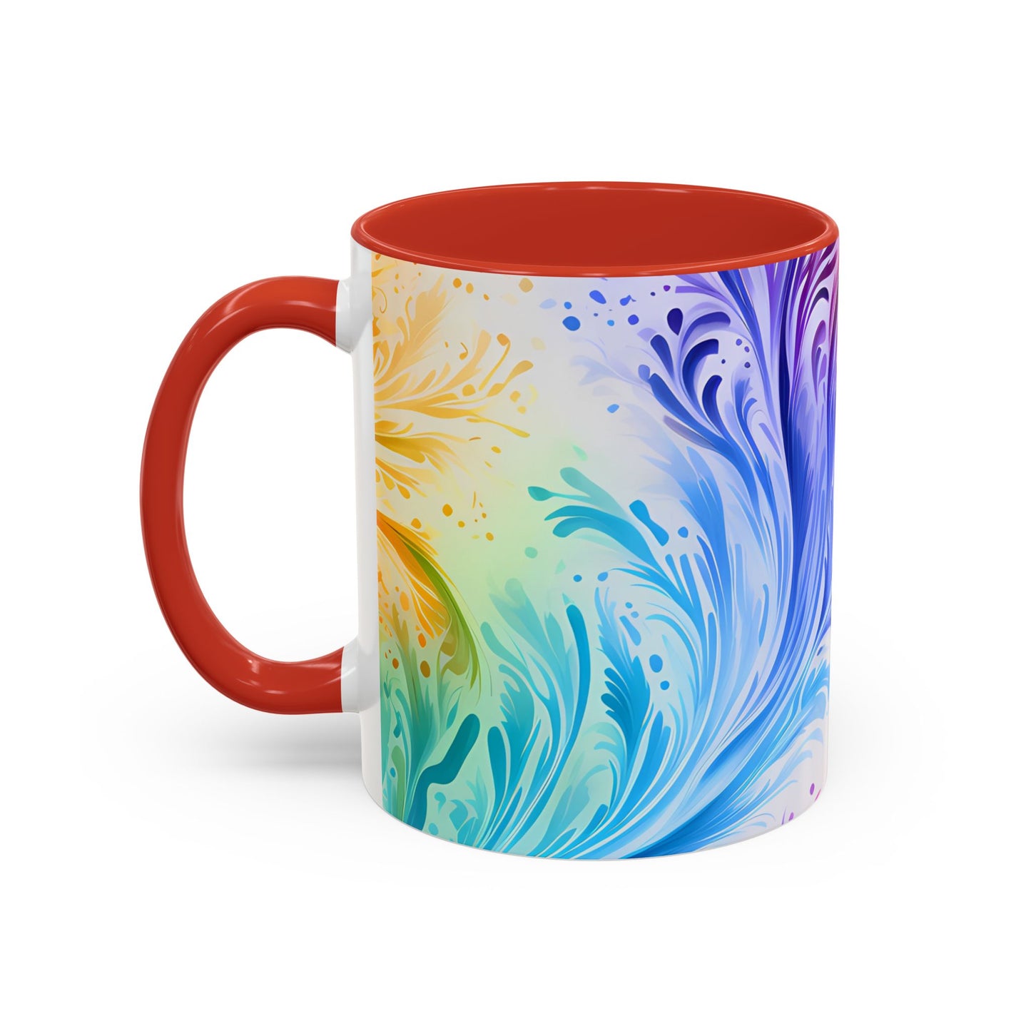 Ceramic coffee mug Ai image printed Hot beverage casual soup cup keeps the pride of Caffine alive with a morning cup of coffee Ai style 11oz