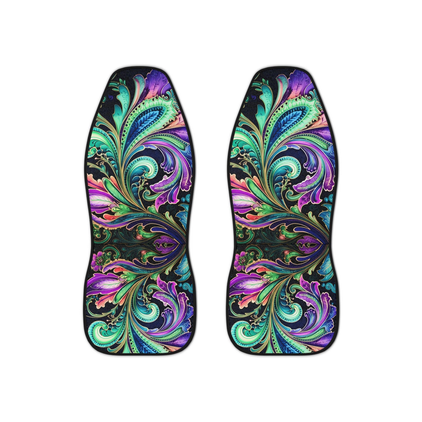 Car Seat Covers with a regal paisley twist Protect your seats with a stylish design made with Ai graphics