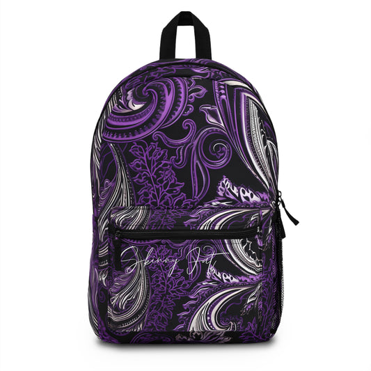 Shoulder bag paisley painting inspired Watercolour inspired design abstract art shoulder bag art tote creative fashion artist fashion makeup