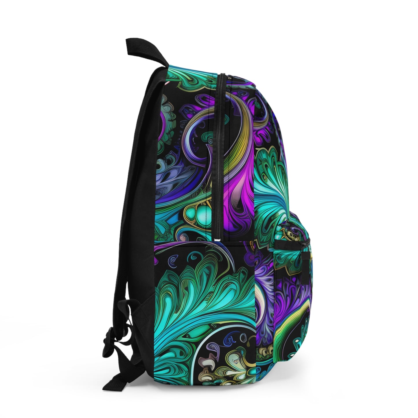 Shoulder bag Backpack for trippy art lovers Ai graphic inspired imagery Ai graphics back pack Back to school vibe Unisex make up Backpack