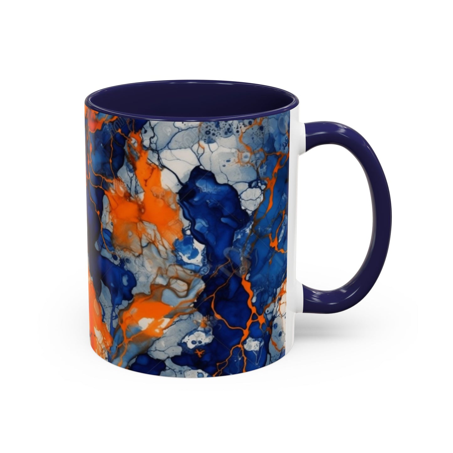 Marble print coffee mug Ai image Hot beverage casual soup cup keeps the pride of Caffine alive with a morning cup of coffee Ai style 11oz