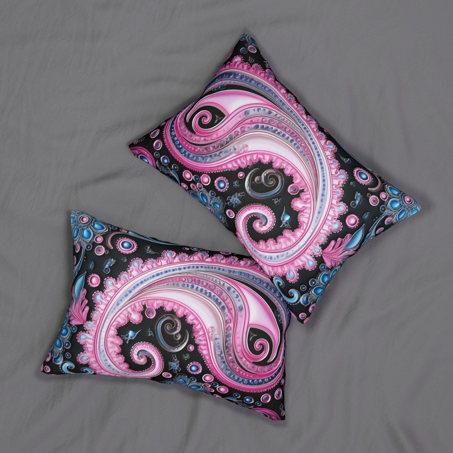 Spun Polyester Lumbar Pillow