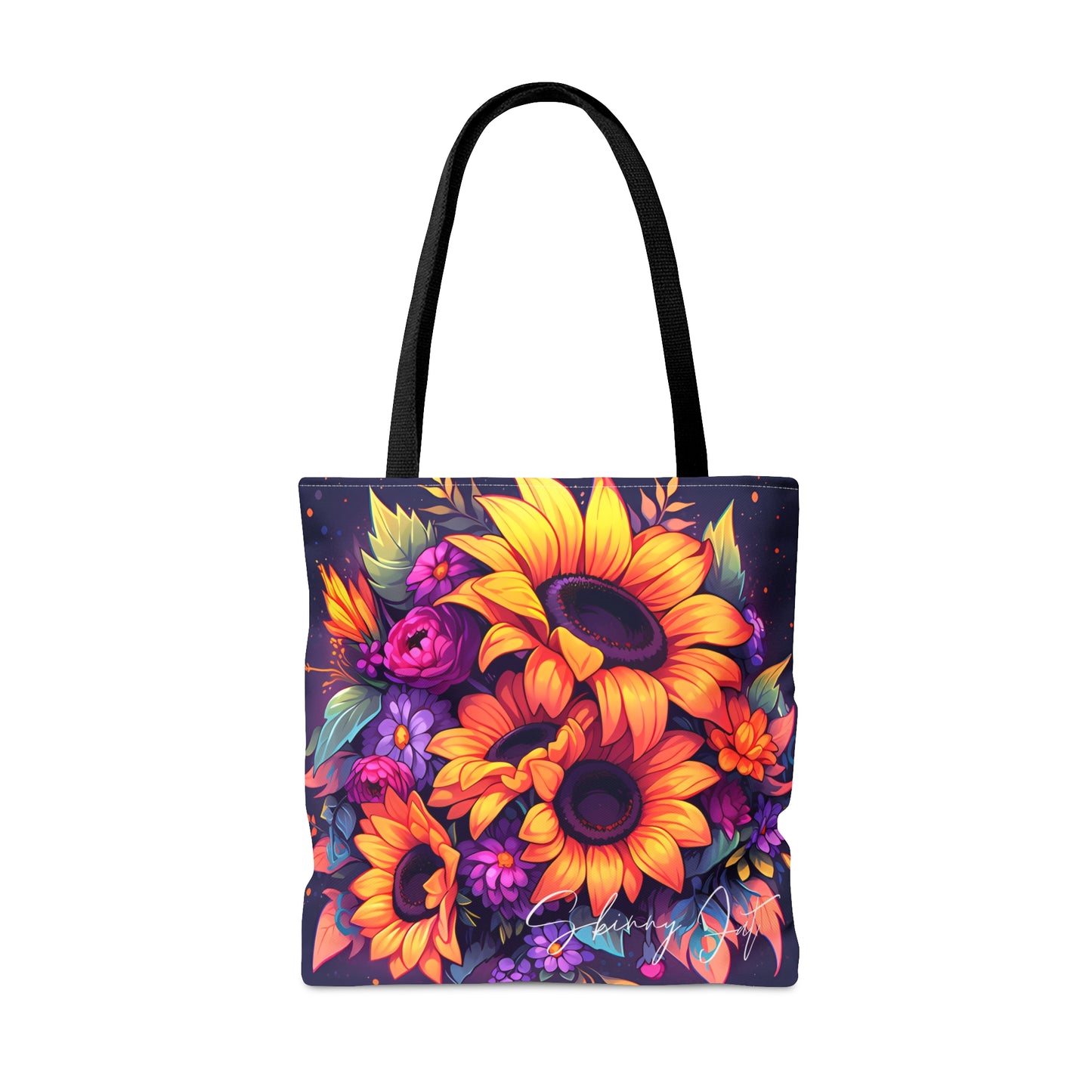 Tote bag for the flower artist lover oil painting inspired Water colour inspired design abstract art tote bag painting tote creative fashion