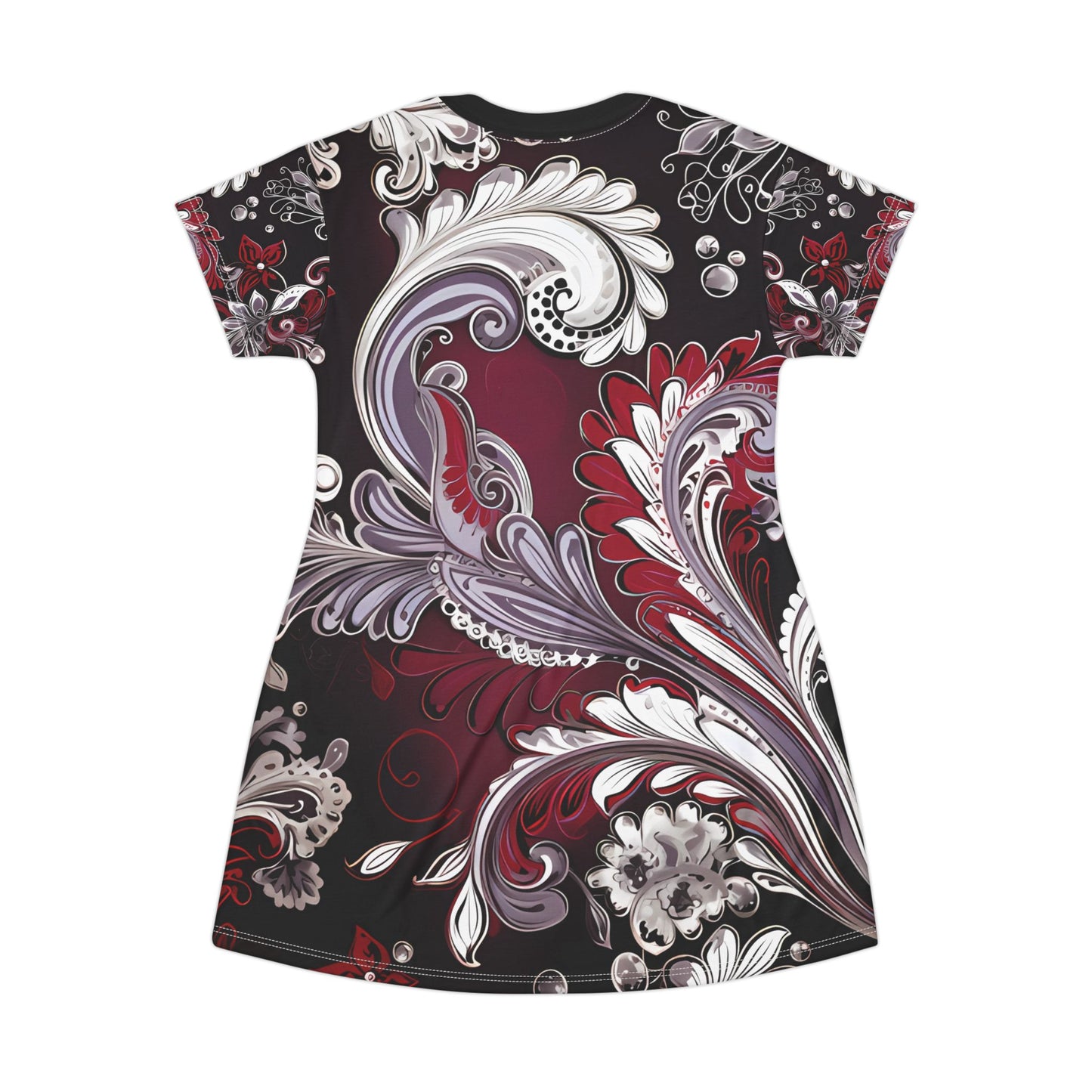 Dress T pjamas comfortable breathable paisley regal design leisure wear Spring T love of butterflies spring Feminine wear casual womens wear