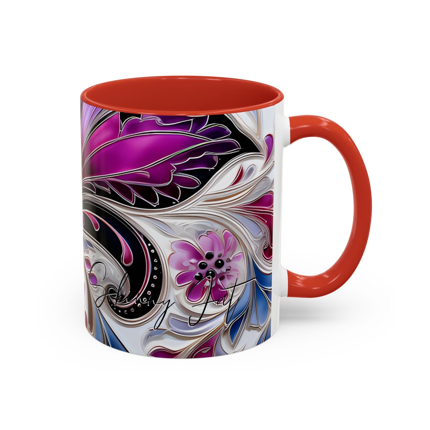 Ceramic coffee mug Ai image printed Hot beverage casual soup cup keeps the pride of Caffine alive with a morning cup of coffee Ai style 11oz