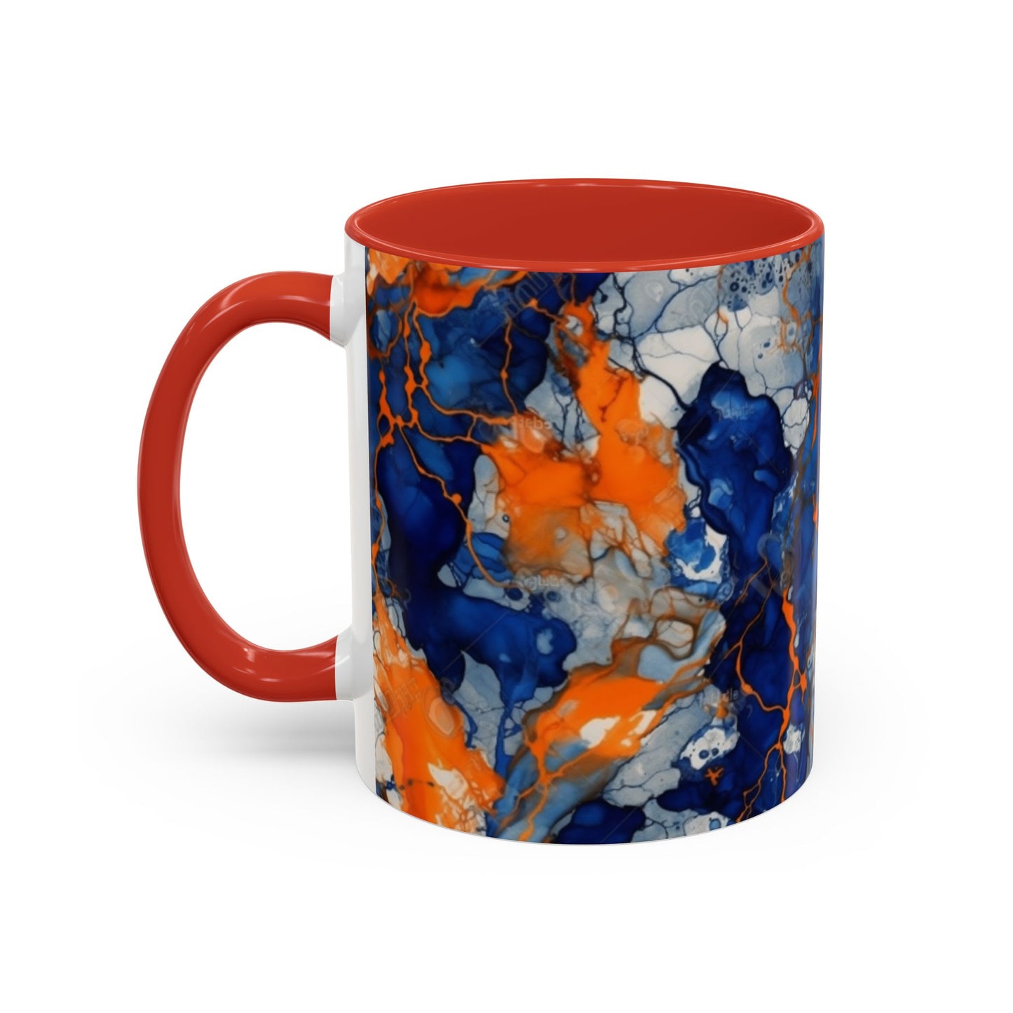 Marble print coffee mug Ai image Hot beverage casual soup cup keeps the pride of Caffine alive with a morning cup of coffee Ai style 11oz