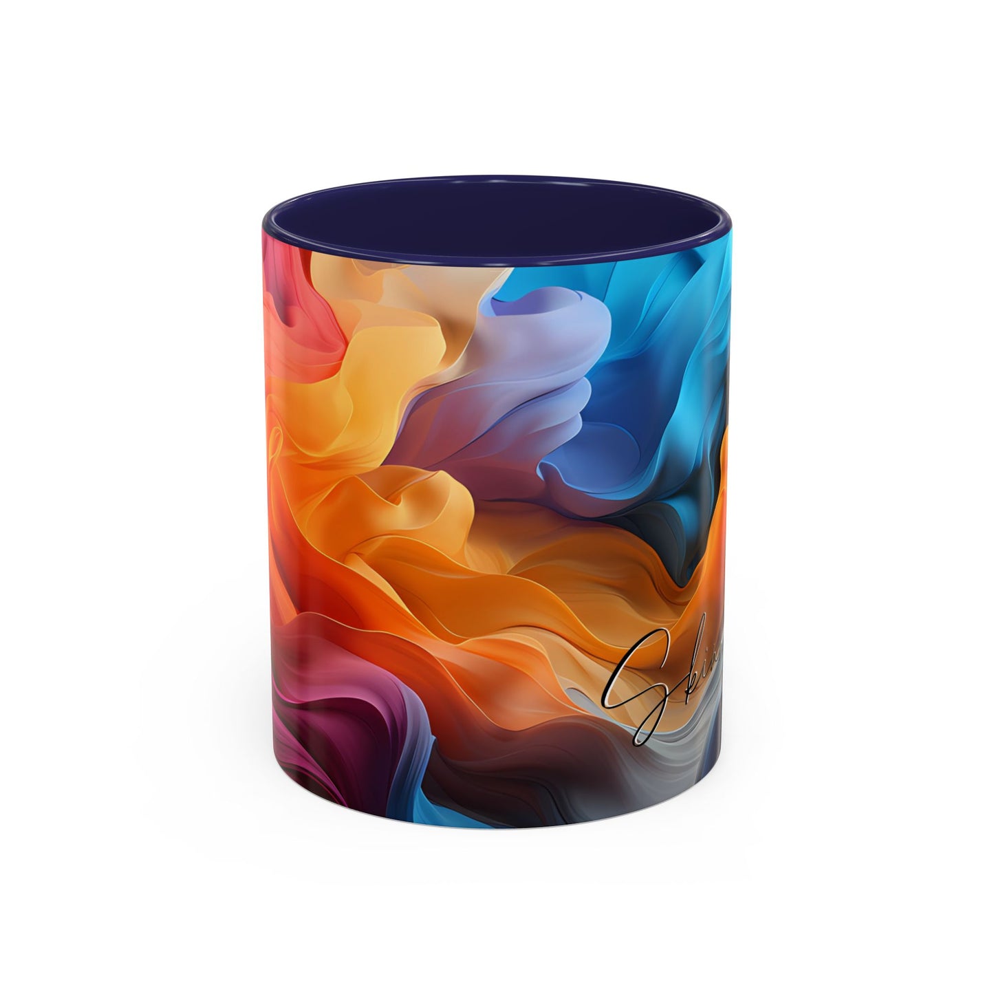 Ceramic coffee mug Ai image printed Hot beverage casual soup cup keeps the pride of Caffine alive with a morning cup of coffee Ai style 11oz