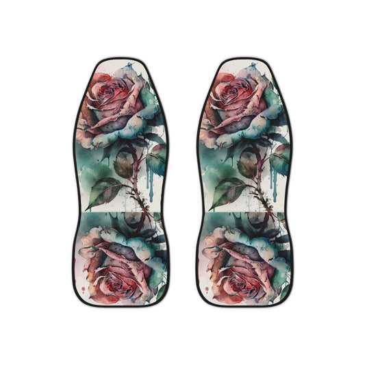 Car Seat Covers with a Ai rose graphic twist Protect your seats with a stylish design made with Ai graphics