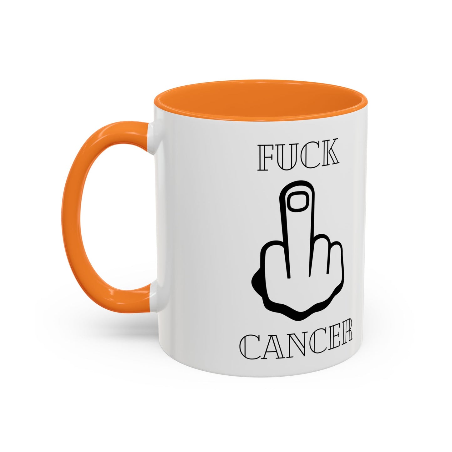 Colorful Mugs, 11oz, cancer cup, down with cancer