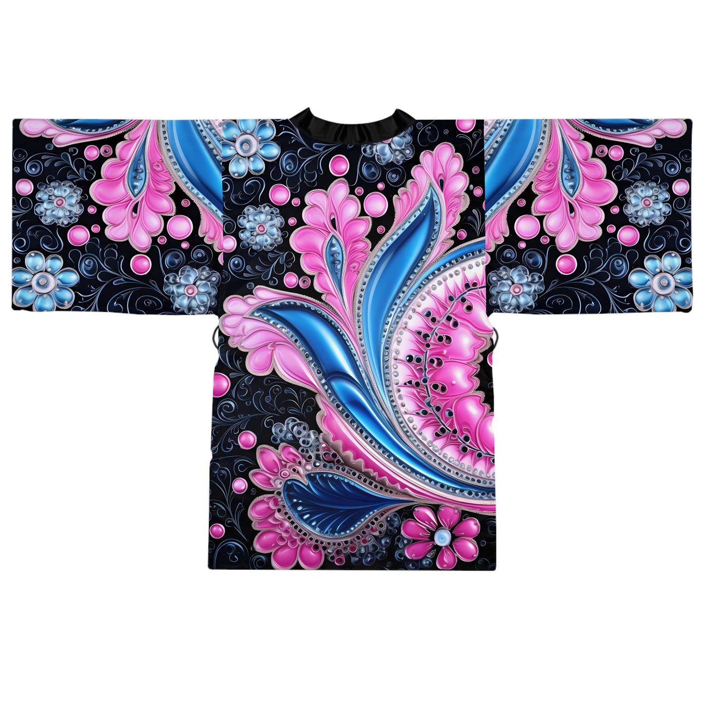 Womens kimono comfortable breathable paisley design leisure wear Spring kimono love of a regal spring Feminine wear casual womens wear