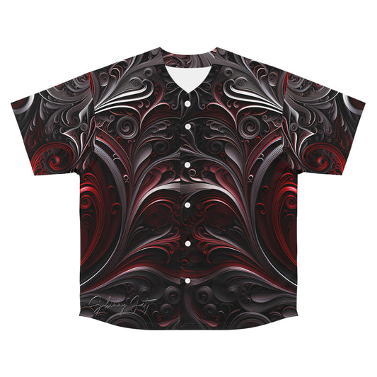 Mens leisure shirt made with class Ai design print Futuristic classy street wear made for that sports fanatic Smart Graphics Men Baseball T