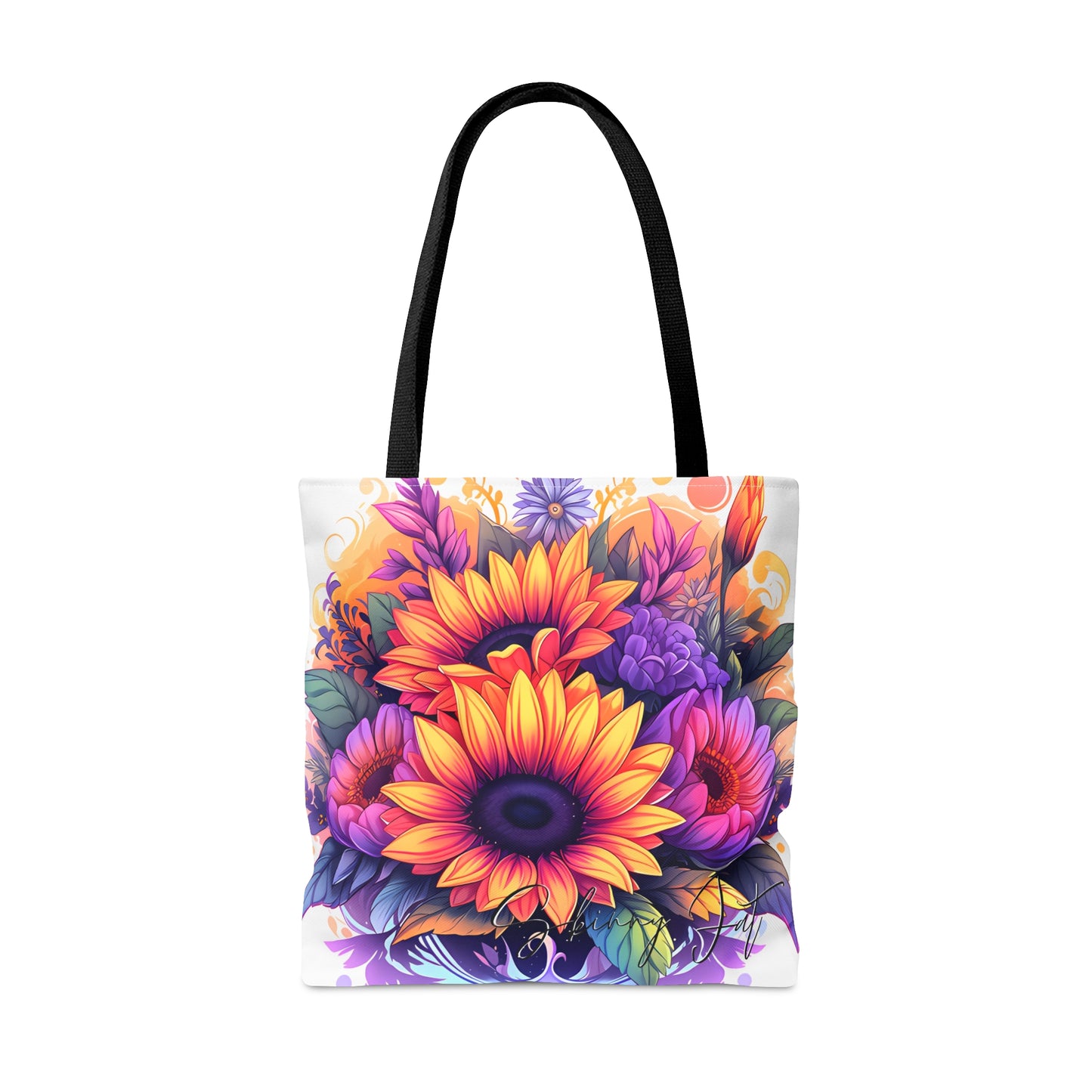 Tote bag for the flower artist lover oil painting inspired Water colour inspired design abstract art tote bag painting tote creative fashion