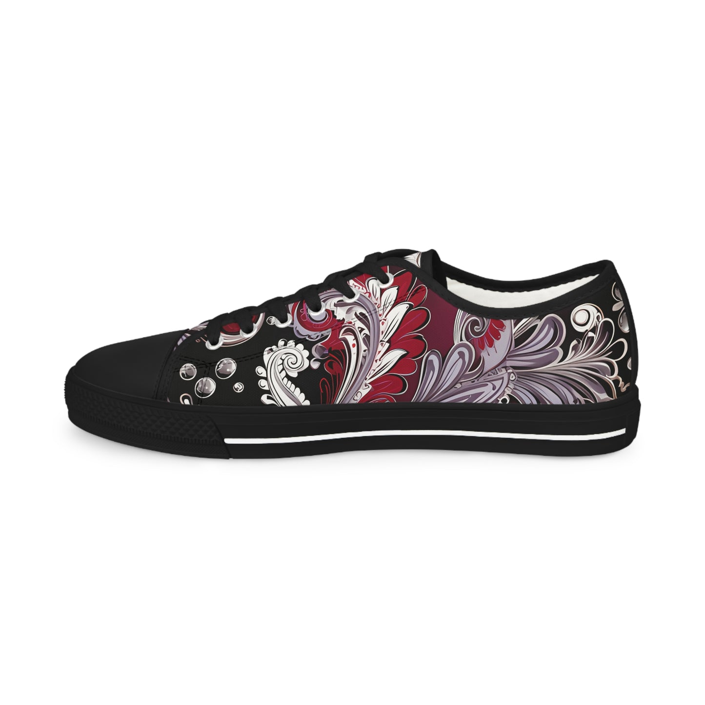 Mens Low Top abstract art print shoe low top abstract art shoes artistic sneaker abstract pattern unique footwear abstract design