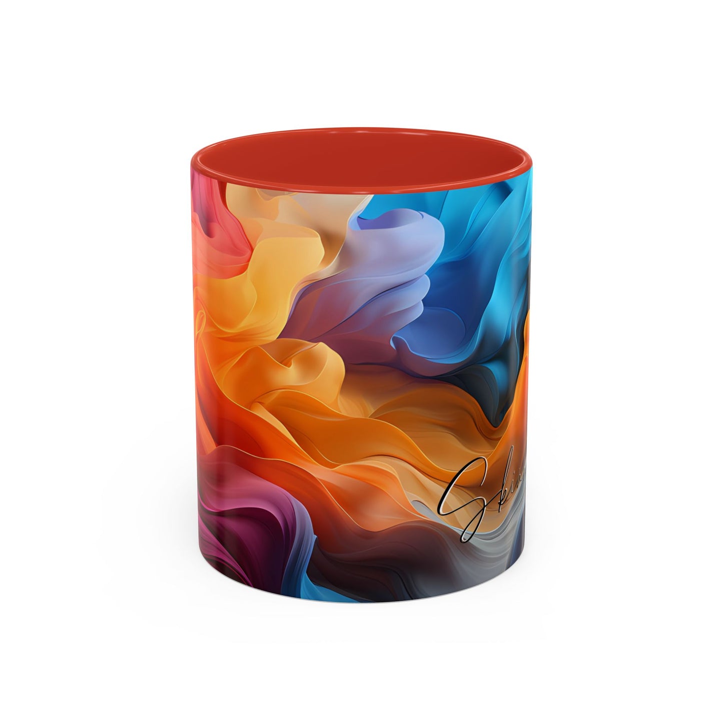 Ceramic coffee mug Ai image printed Hot beverage casual soup cup keeps the pride of Caffine alive with a morning cup of coffee Ai style 11oz