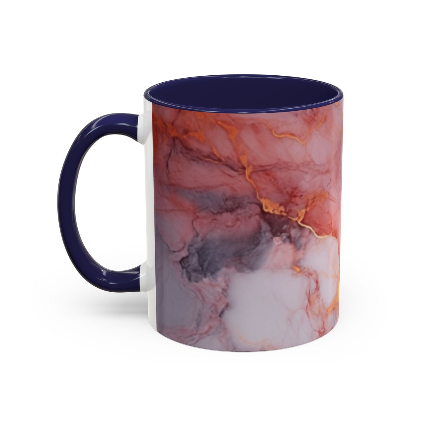 Marble print coffee mug Ai image Hot beverage casual soup cup keeps the pride of Caffine alive with a morning cup of coffee Ai style 11oz