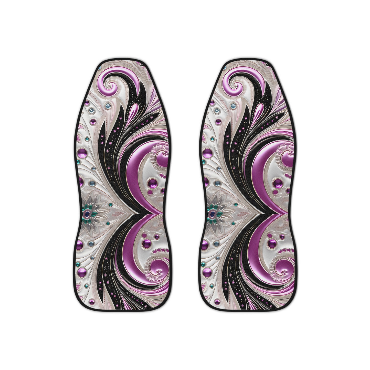 Car Seat Covers with a regal paisley twist Protect your seats with a stylish design made with Ai graphics