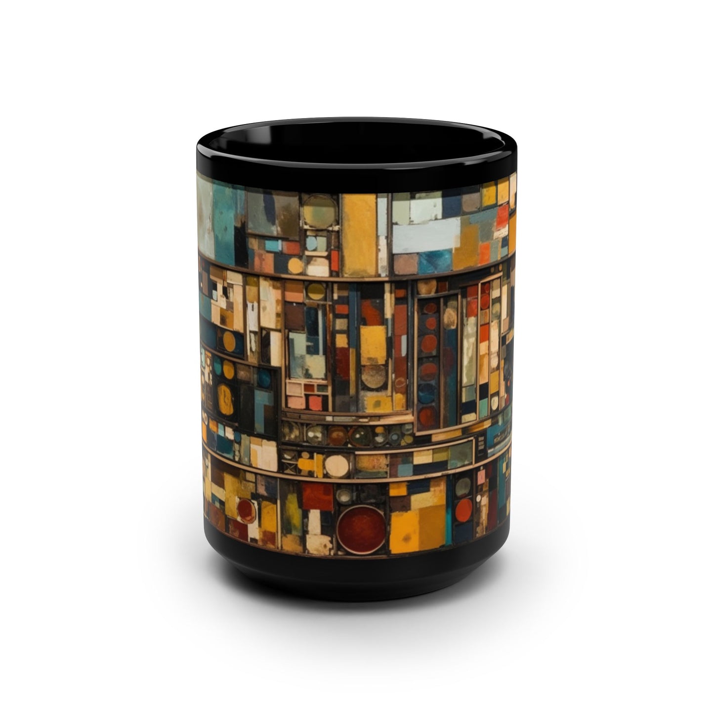 Ceramic coffee mug Ai image printed Hot beverage casual soup cup keeps the pride of Coffee alive with a morning cup of caffine Ai style 15oz