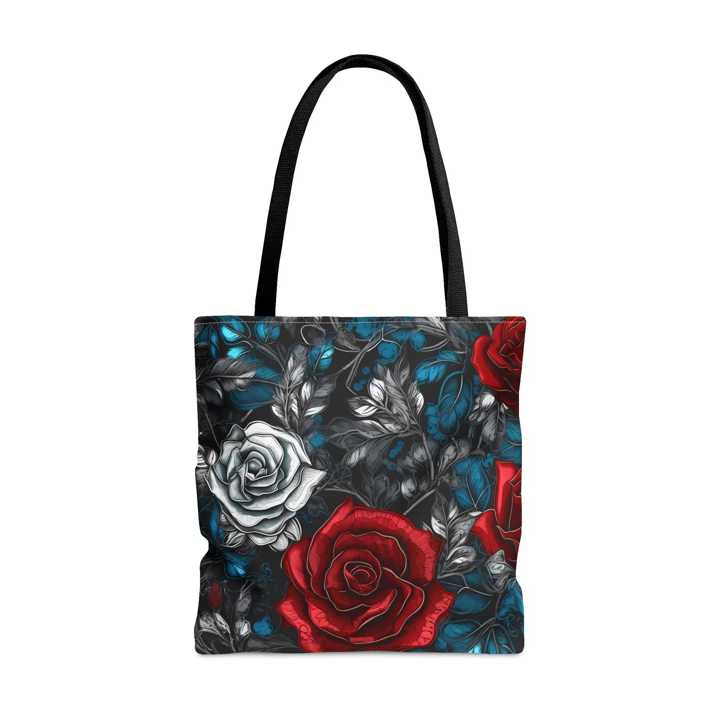 Floral tote bag ai graphic inspired snack pack tote stylish tote bag for travel cool shopping bag casual carrying tote