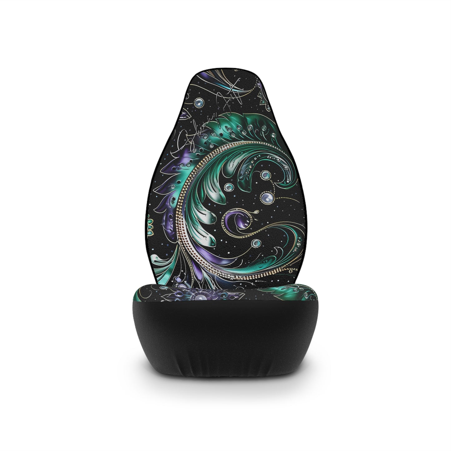 Car Seat Covers with a regal paisley twist Protect your seats with a stylish design made with Ai graphics