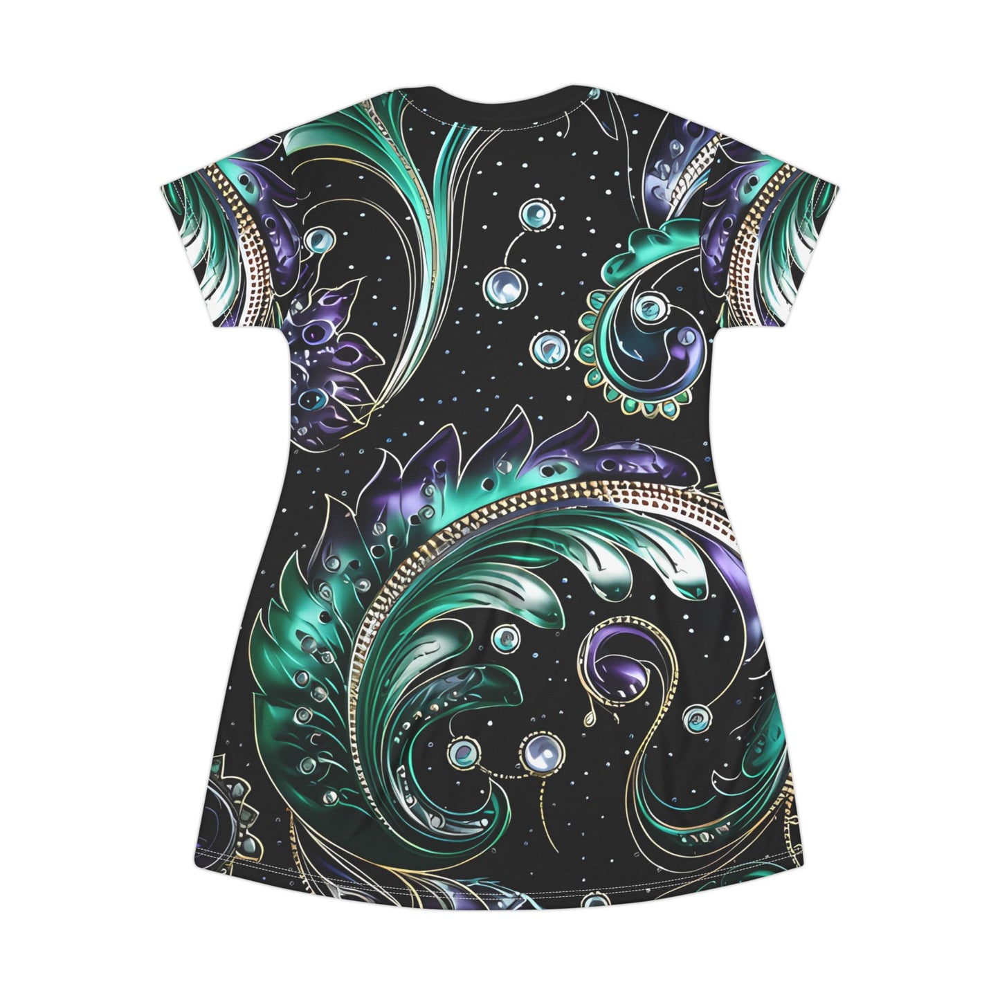 Spring dress T comfortable breathable flower design leisure wear Spring T love of paisleys spring Feminine wear casual women's wear