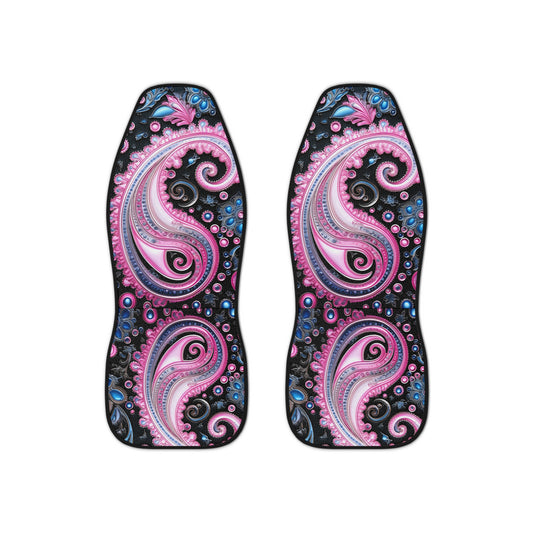 Car Seat Covers with a regal paisley twist Protect your seats with a stylish design made with Ai graphics