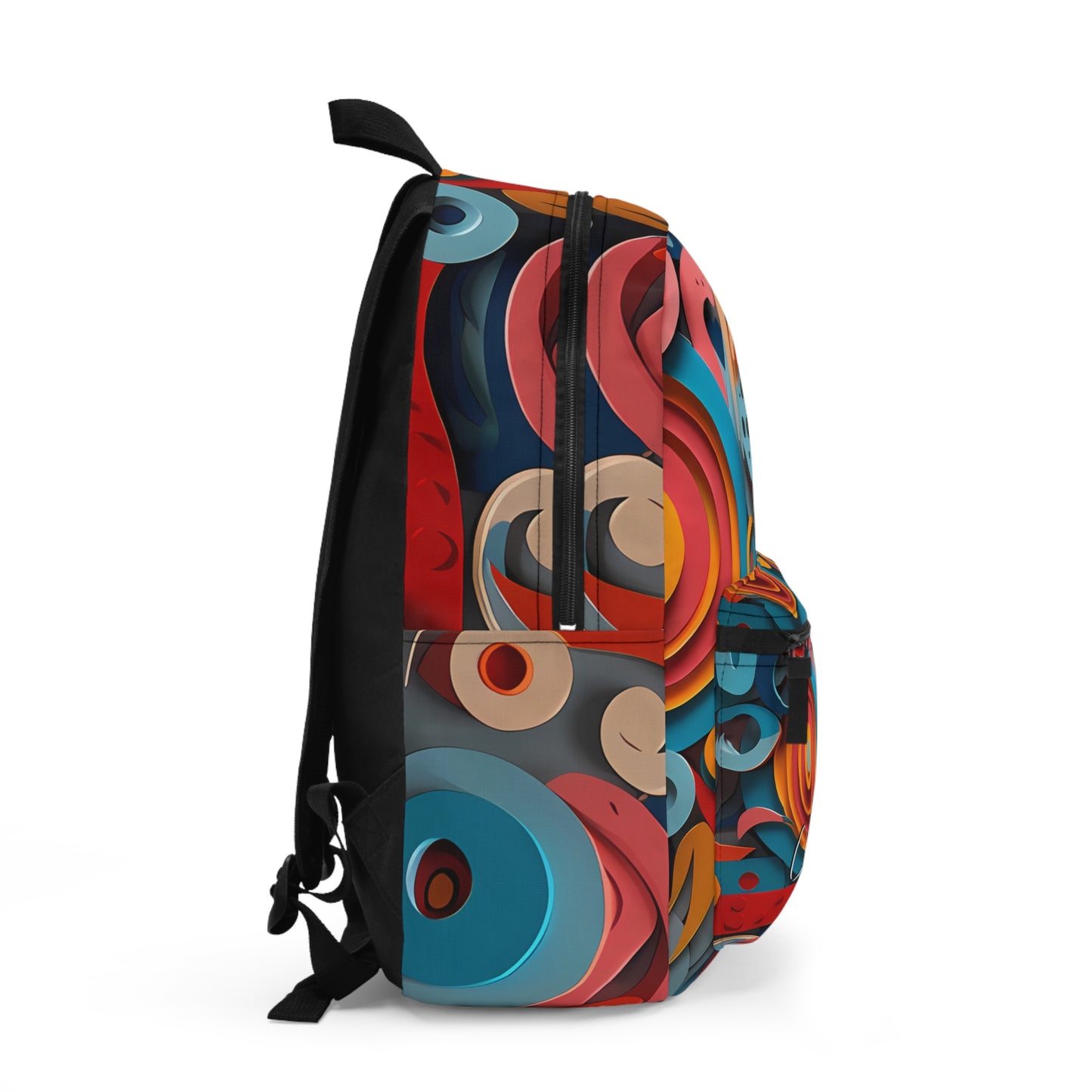 Shoulder bag Backpack for trippy art lovers Ai graphic inspired imagery Ai art back pack Back to school vibe Unisex make up Backpack