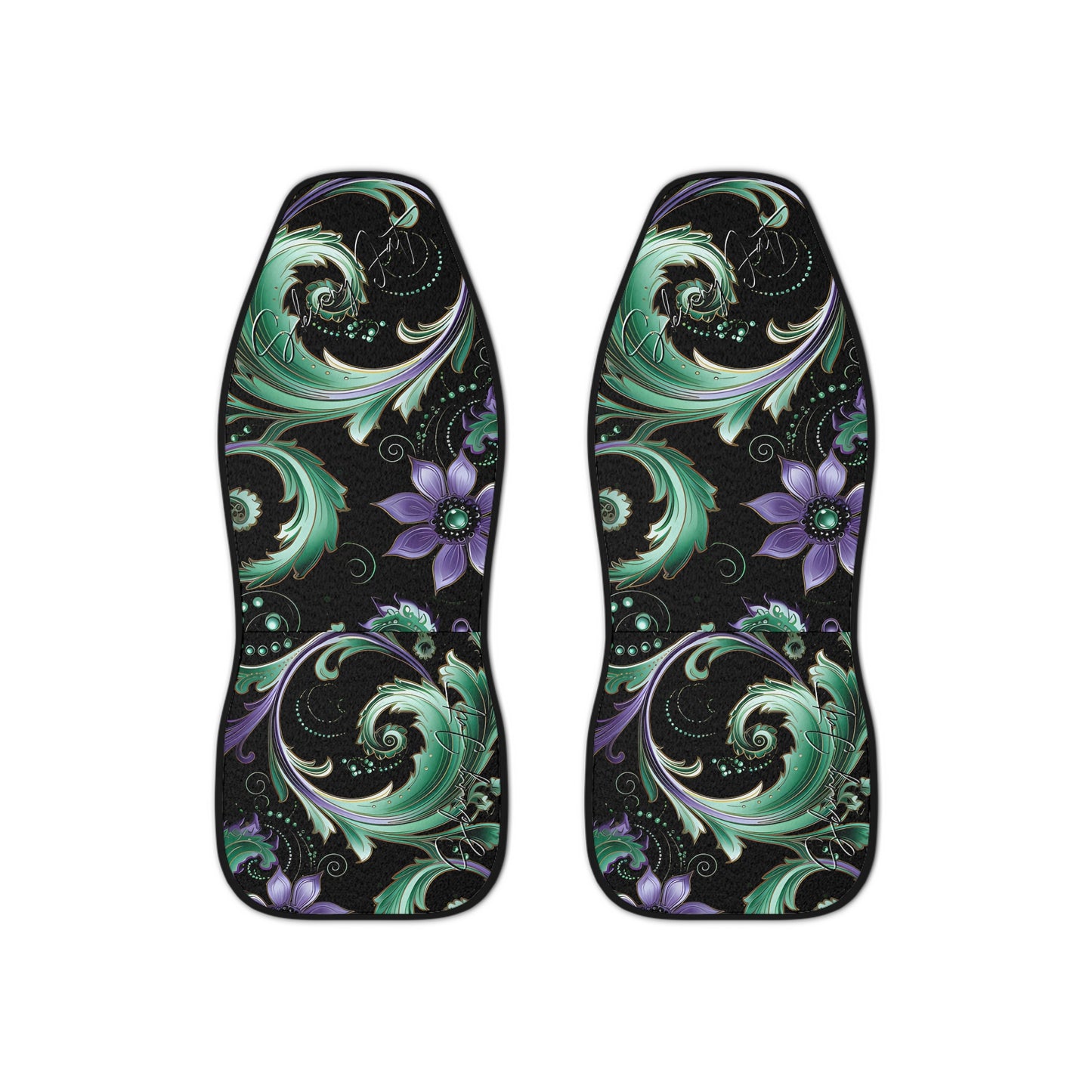 Car Seat Covers with a regal paisley twist Protect your seats with a stylish design made with Ai graphics