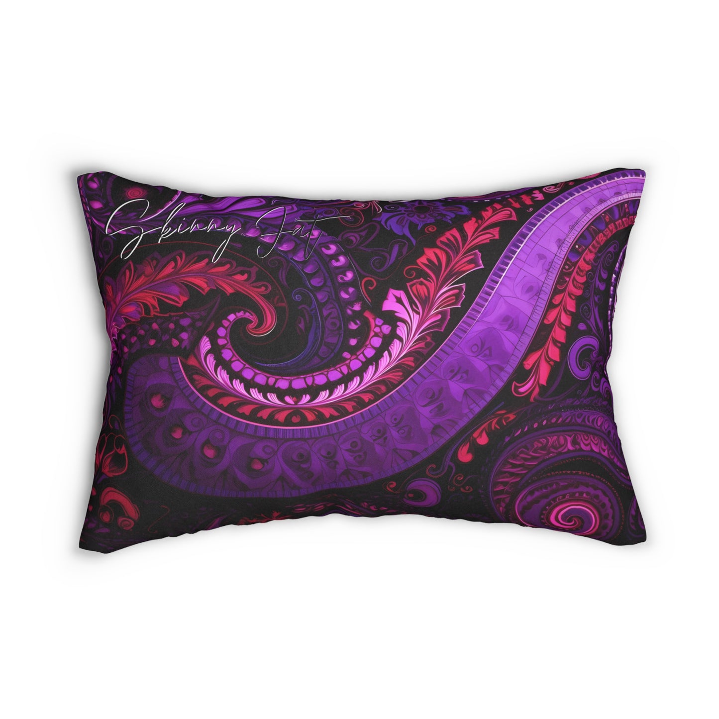 Spun Polyester Square lumbar Pillow with Stunning Graphics Innovative Comfort Artificial Intelligence in Every Thread gift for everyone