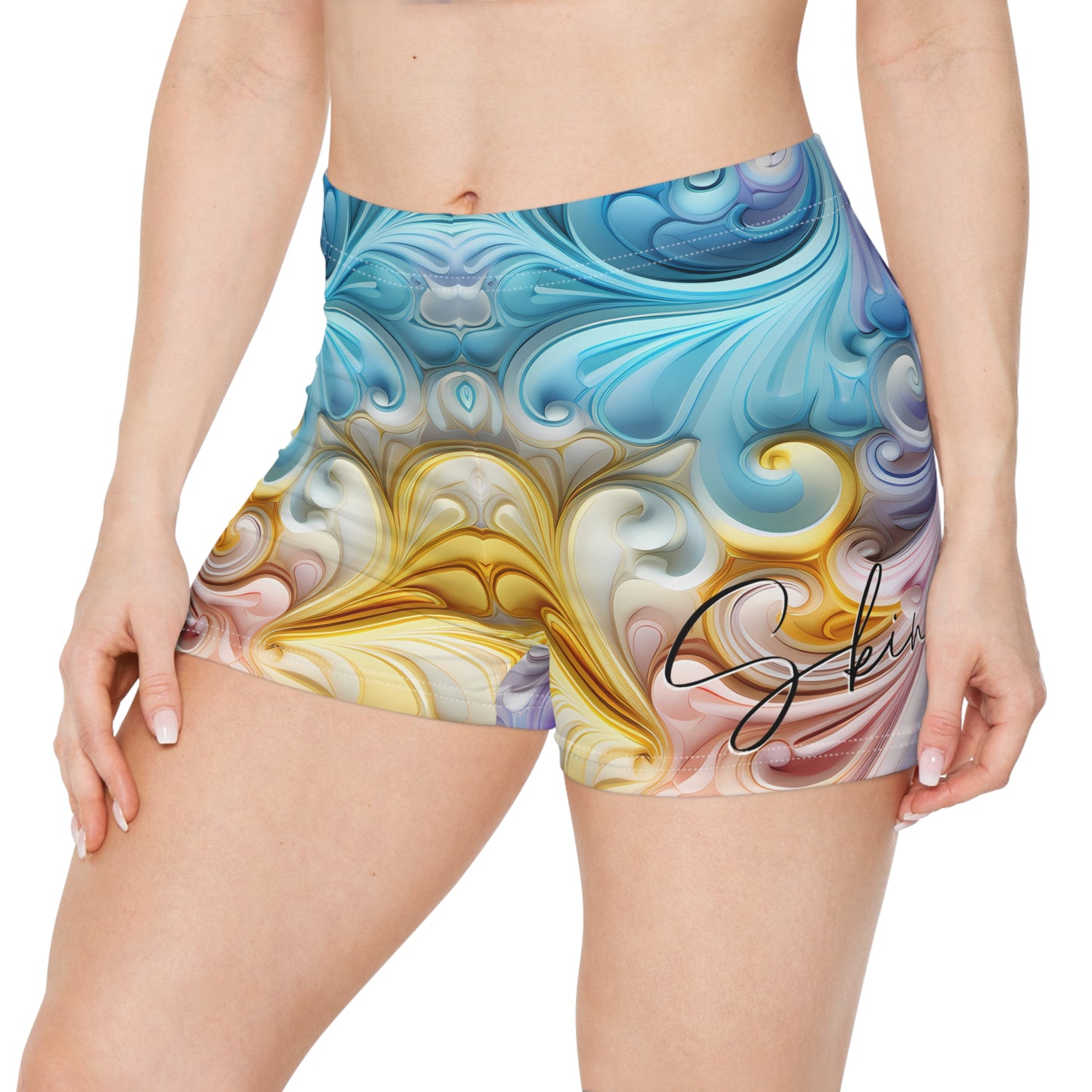 Womens spandex short shorts are a popular and stylish choice for warm weather or casual occasion Pajama gift made awesome