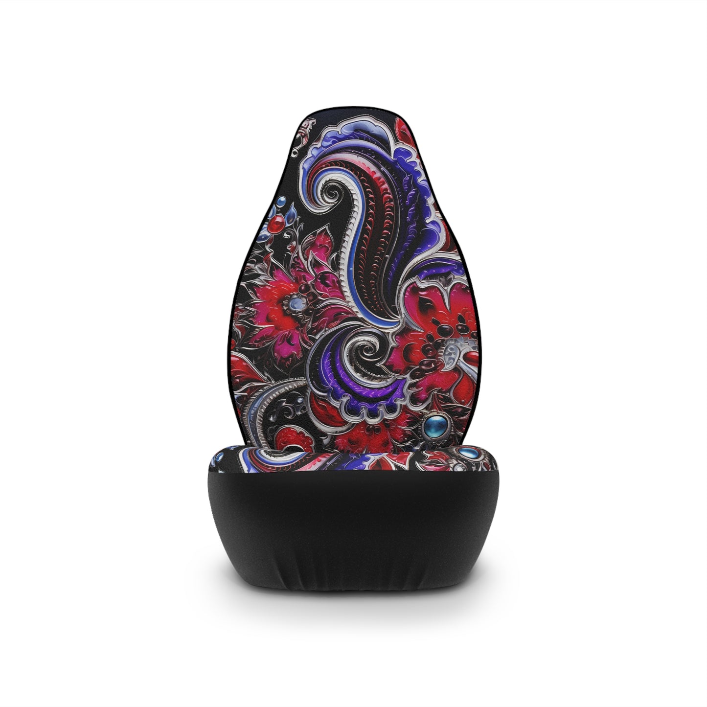 Car Seat Covers with a regal paisley twist Protect your seats with a stylish design made with Ai graphics