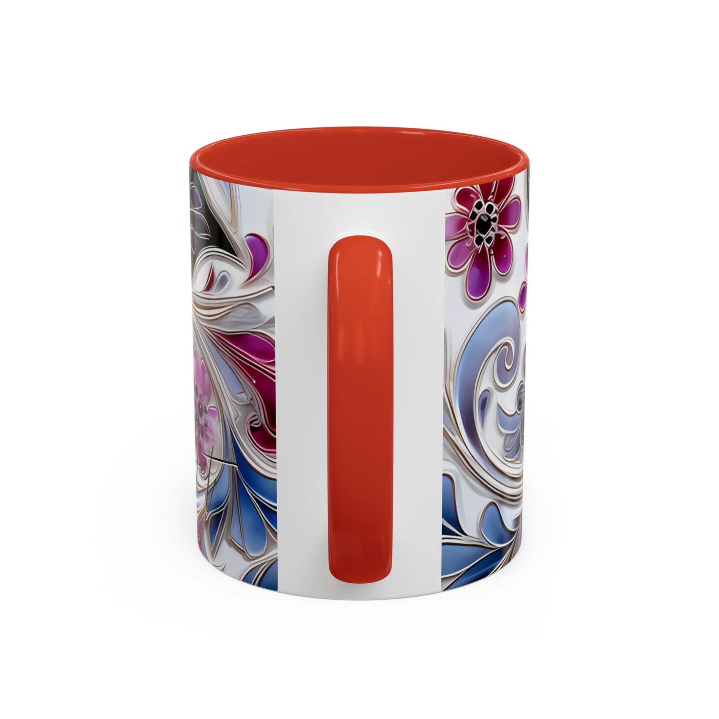 Ceramic coffee mug Ai image printed Hot beverage casual soup cup keeps the pride of Caffine alive with a morning cup of coffee Ai style 11oz