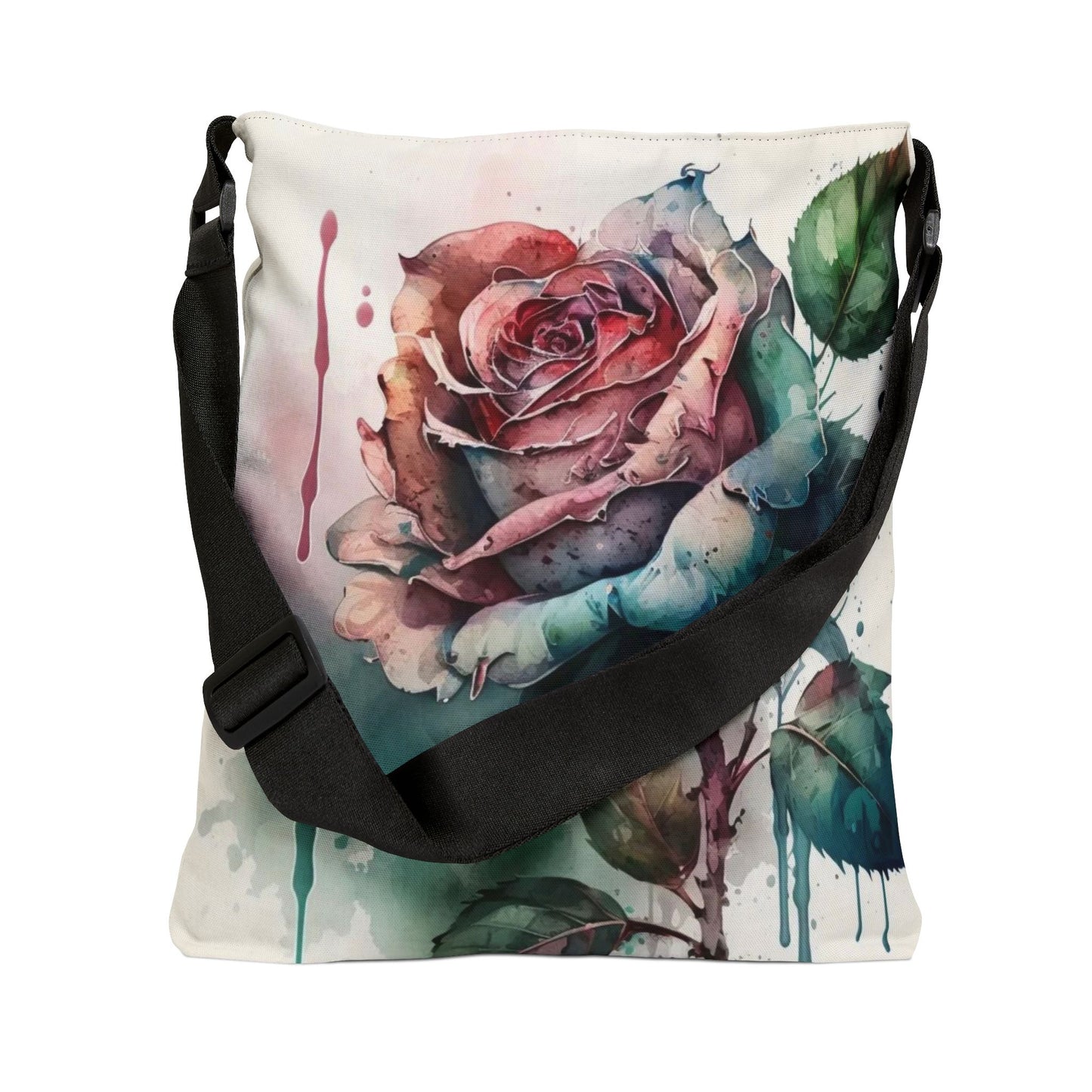 Tote bag for the flower artist lover oil painting inspired Water colour inspired design abstract art tote bag painting tote creative fashion