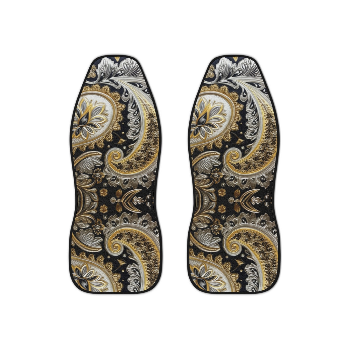 Car Seat Covers with a regal paisley twist Protect your seats with a stylish design made with Ai graphics